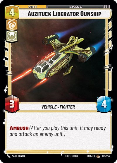 Auzituck Liberator Gunship (Spark of Rebellion)(SOR-195/252)(C)