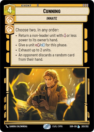 Cunning - Foil (Spark of Rebellion)(SOR-203/252)(L)