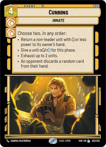 Cunning - Foil (Spark of Rebellion)(SOR-203/252)(L)