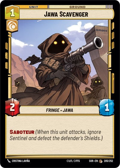 Jawa Scavenger (Spark of Rebellion)(SOR-205/252)(C)