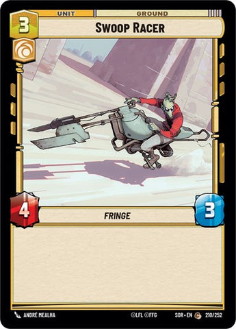 Swoop Racer - Foil (Spark of Rebellion)(SOR-210/252)(C)