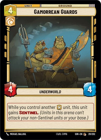 Gamorrean Guards - Foil (Spark of Rebellion)(SOR-211/252)(C)