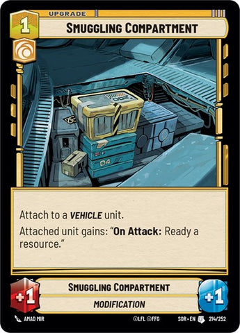 Smuggling Compartment - Foil (Spark of Rebellion)(SOR-214/252)(U)