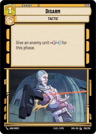 Disarm (Spark of Rebellion)(SOR-216/252)(C)
