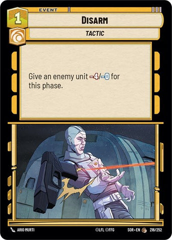 Disarm (Spark of Rebellion)(SOR-216/252)(C)