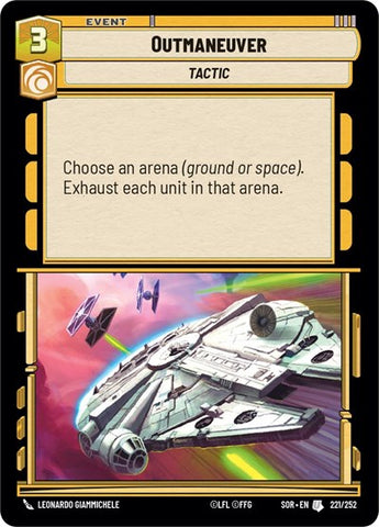 Outmaneuver - Foil (Spark of Rebellion)(SOR-221/252)(U)