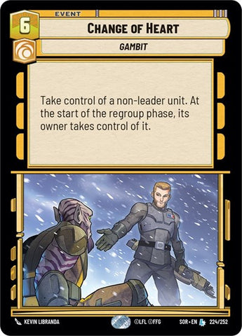 Change of Heart - Foil (Spark of Rebellion)(SOR-224/252)(L)
