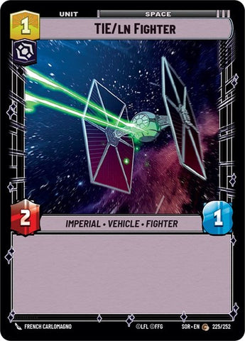 TIE/ln Fighter (Spark of Rebellion)(SOR-225/252)(C)