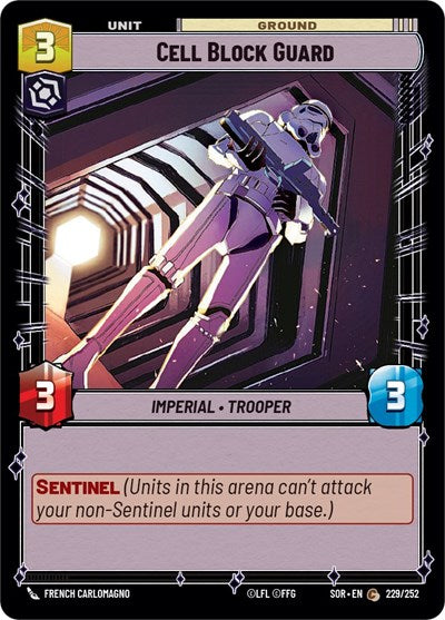 Cell Block Guard (Spark of Rebellion)(SOR-229/252)(C)