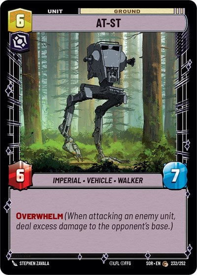 AT-ST - Foil (Spark of Rebellion)(SOR-232/252)(C)