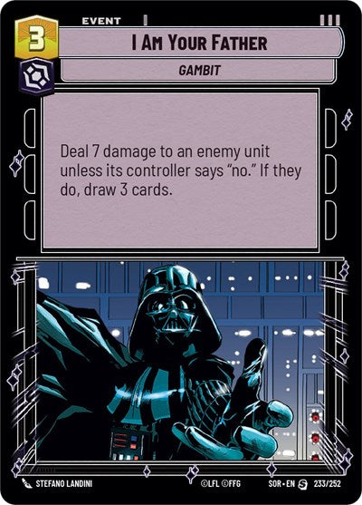I Am Your Father (Spark of Rebellion)(SOR-233/252)(S)