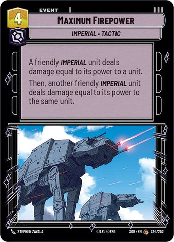 Maximum Firepower (Spark of Rebellion)(SOR-234/252)(C)