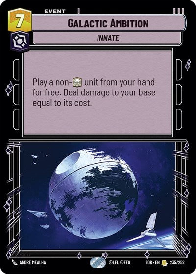 Galactic Ambition - Foil (Spark of Rebellion)(SOR-235/252)(R)