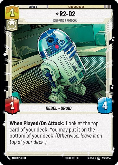 R2-D2, Ignoring Protocol (Spark of Rebellion)(SOR-236/252)(S)