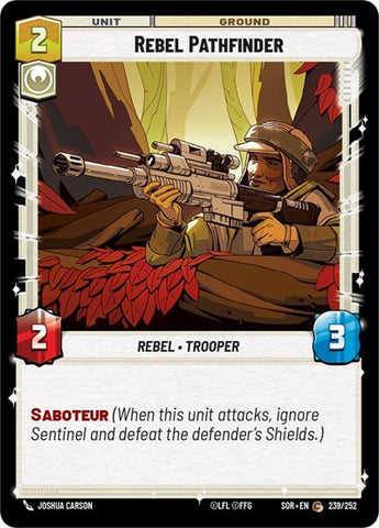 Rebel Pathfinder - Foil (Spark of Rebellion)(SOR-239/252)(C)