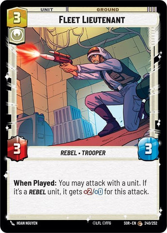 Fleet Lieutenant (Spark of Rebellion)(SOR-240/252)(C)