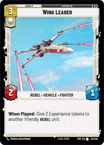 Wing Leader (Spark of Rebellion)(SOR-241/252)(U)