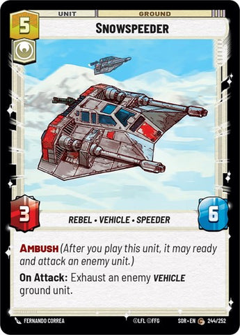 Snowspeeder (Spark of Rebellion)(SOR-244/252)(C)