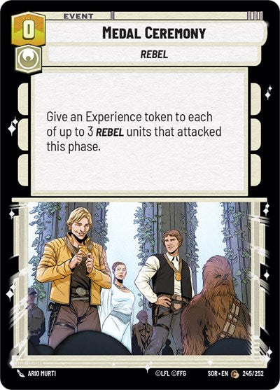 Medal Ceremony (Spark of Rebellion)(SOR-245/252)(C)
