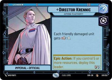 Director Krennic, Aspiring to Authority (Spark of Rebellion)(SOR-001/252)(C)