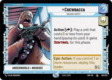 Chewbacca, Walking Carpet (Spark of Rebellion)(SOR-003/252)(C)