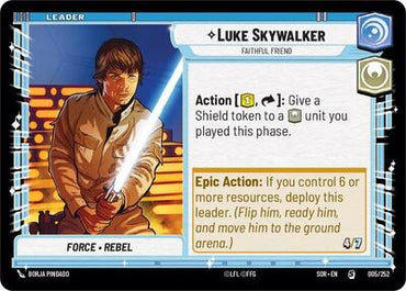 Luke Skywalker, Faithful Friend (Spark of Rebellion)(SOR-005/252)(S)