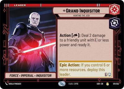 Grand Inquisitor, Hunting the Jedi (Spark of Rebellion)(SOR-011/252)(R)