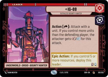 IG-88, Ruthless Bounty Hunter (Spark of Rebellion)(SOR-012/252)(C)