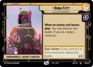 Boba Fett, Collecting the Bounty (Spark of Rebellion)(SOR-015/252)(C)