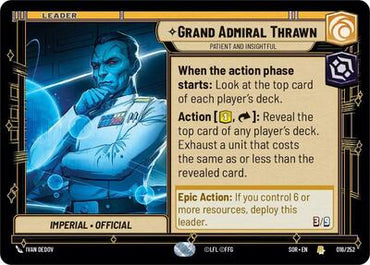 Grand Admiral Thrawn, Patient and Insightful (Spark of Rebellion)(SOR-016/252)(R)
