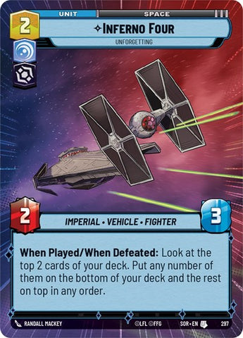 Inferno Four, Unforgetting - Hyperspace (Spark of Rebellion)(SOR-297/510)(U)