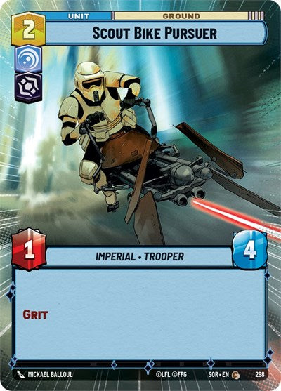 Scout Bike Pursuer - Hyperspace (Spark of Rebellion)(SOR-298/510)(C)