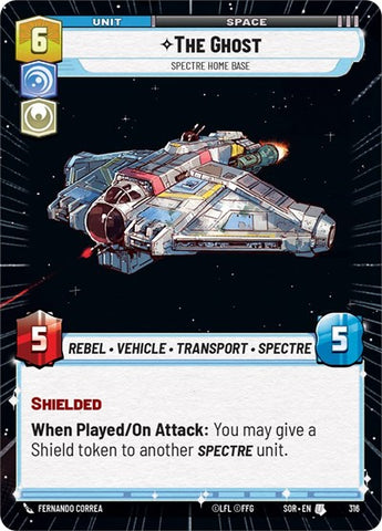 The Ghost, Spectre Home Base - Hyperspace (Spark of Rebellion)(SOR-316/510)(U)