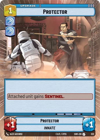 Protector - Hyperspace - Foil (Spark of Rebellion)(SOR-322/510)(U)