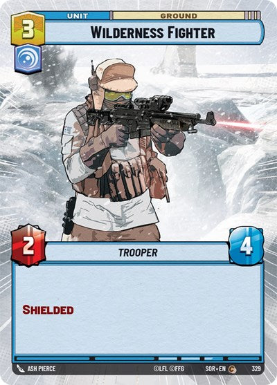 Wilderness Fighter - Hyperspace (Spark of Rebellion)(SOR-329/510)(C)
