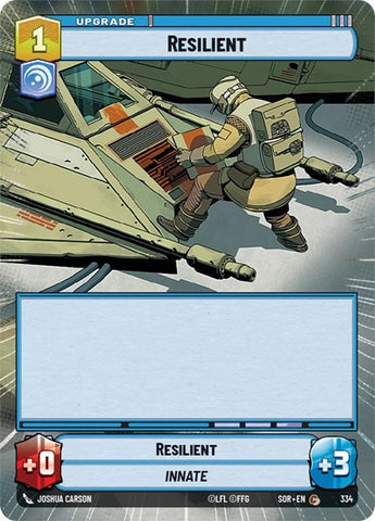 Resilient - Hyperspace (Spark of Rebellion)(SOR-334/510)(C)