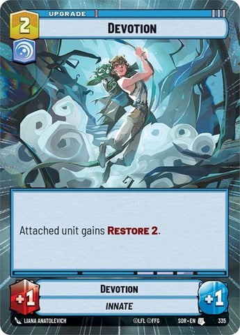 Devotion - Hyperspace - Foil (Spark of Rebellion)(SOR-335/510)(U)