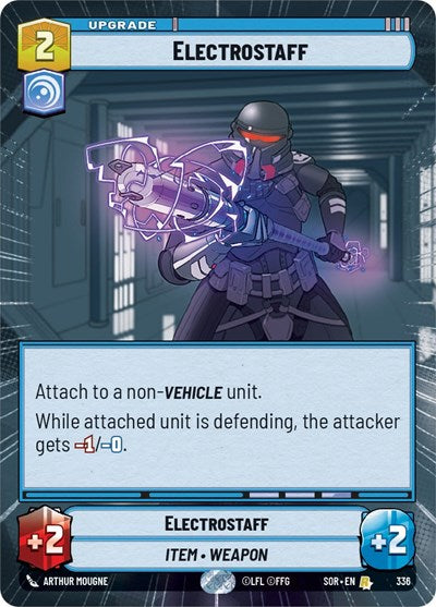 Electrostaff - Hyperspace - Foil (Spark of Rebellion)(SOR-336/510)(R)