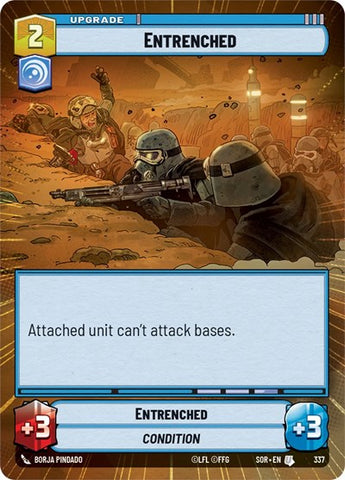 Entrenched - Hyperspace - Foil (Spark of Rebellion)(SOR-337/510)(U)