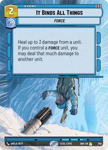 It Binds All Things - Hyperspace - Foil (Spark of Rebellion)(SOR-340/510)(R)