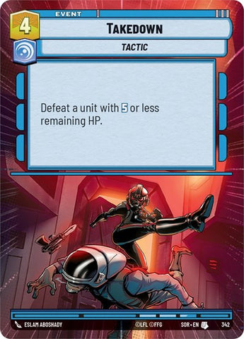 Takedown - Hyperspace (Spark of Rebellion)(SOR-342/510)(U)