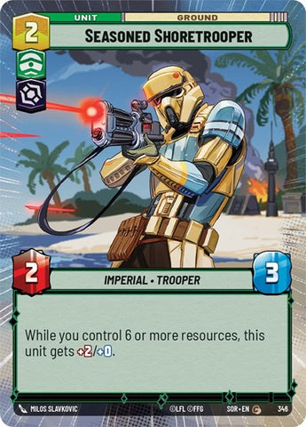 Seasoned Shoretrooper - Hyperspace (Spark of Rebellion)(SOR-346/510)(C)