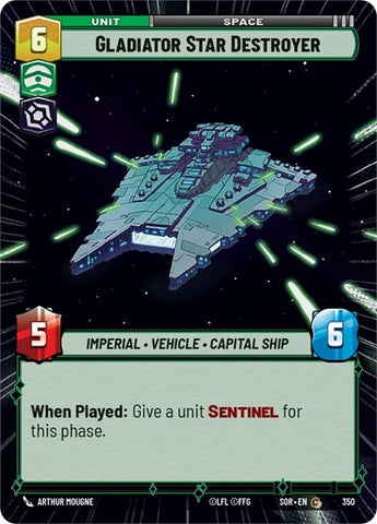 Gladiator Star Destroyer - Hyperspace (Spark of Rebellion)(SOR-350/510)(C)