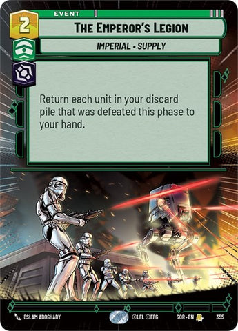 The Emperor's Legion - Hyperspace (Spark of Rebellion)(SOR-355/510)(R)