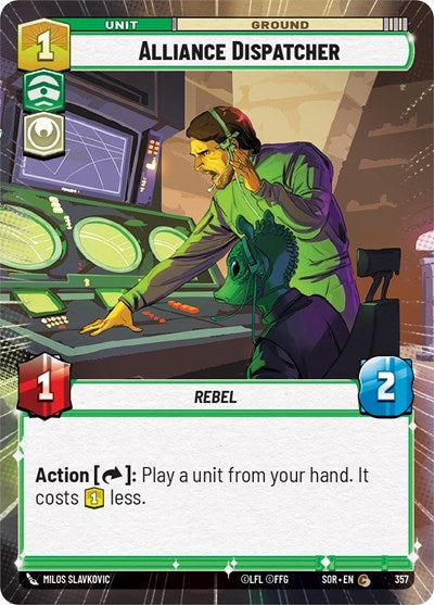 Alliance Dispatcher - Hyperspace (Spark of Rebellion)(SOR-357/510)(C)