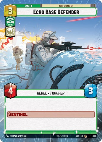 Echo Base Defender - Hyperspace (Spark of Rebellion)(SOR-362/510)(C)