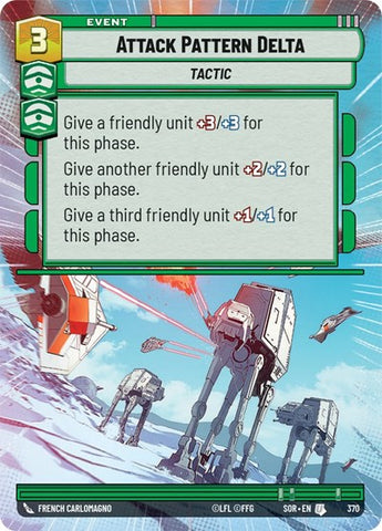 Attack Pattern Delta - Hyperspace (Spark of Rebellion)(SOR-370/510)(U)