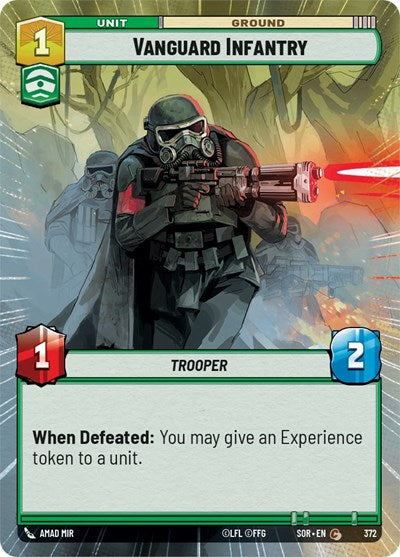 Vanguard Infantry - Hyperspace - Foil (Spark of Rebellion)(SOR-372/510)(C)