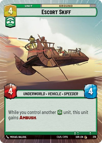 Escort Skiff - Hyperspace (Spark of Rebellion)(SOR-378/510)(C)