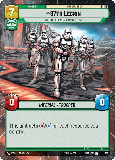 97th Legion, Keeping the Peace on Sullust - Hyperspace (Spark of Rebellion)(SOR-382/510)(U)
